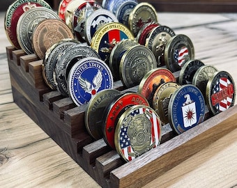 6" X 6" - 3 Tier Challenge Coin Holder