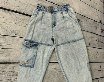 vintage cuffed jeans