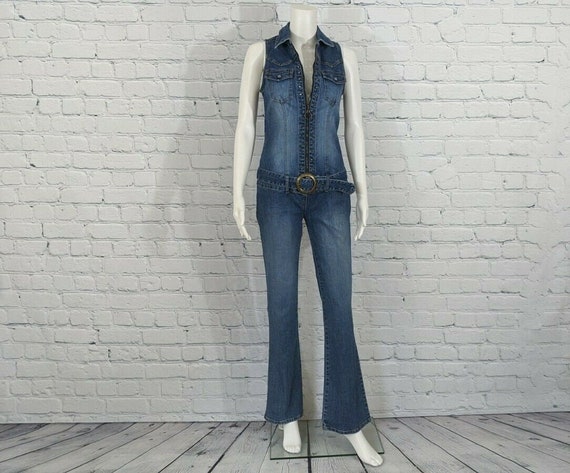 Rave 1990s does 1970s Vintage Women's Sleeveless D