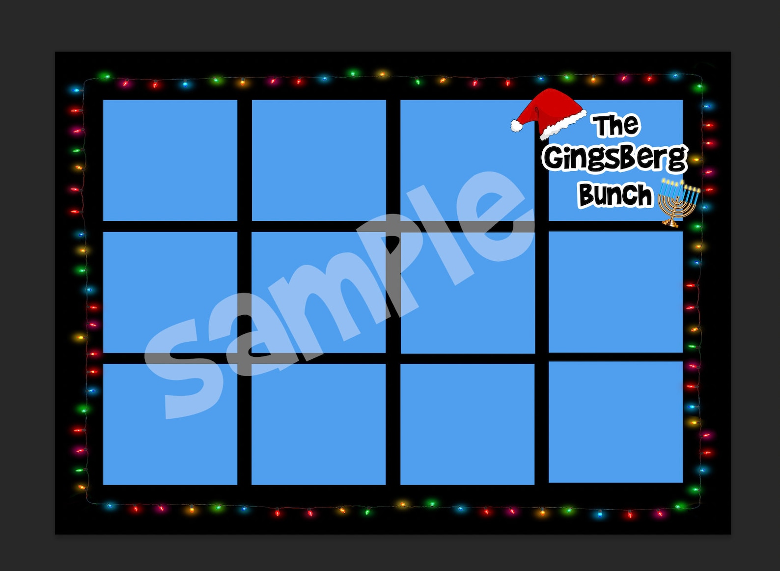 Brady Bunch Christmas Card Template Brady Bunch Christmas Card Template