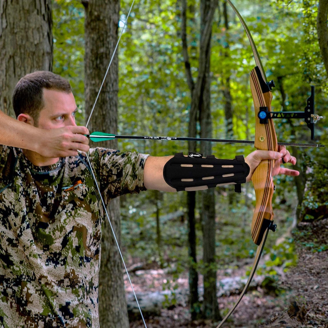 KESHES Archery Armguard Protector Arm Guard Adjustable Etsy