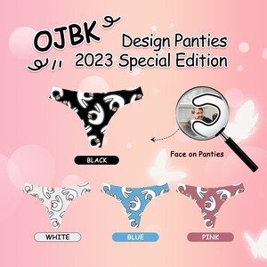 OJBK 2023 Special Edition Panties “At the mercy of a man”, Custom Face Panties, Custom Photo Thong, Customized Panties Lingerie Gift for Her