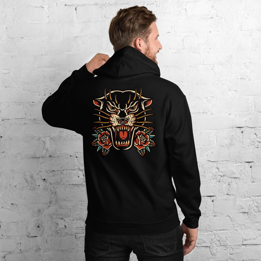 Old Skool Unisex Hoodie/ Tattoo Hoodie/ Graphic Tee Etsy