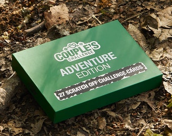 Couple's Challenge: Adventure Edition | 27 Scratch-Off Date Night Cards | Fun & Exciting Activities for Couples
