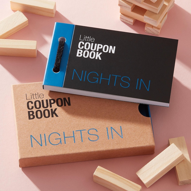 Cosy Nights In Coupon Book: Indoor Date Ideas for Him or Her, Perfect Christmas or Valentine's Gift, Fun Couples' Token image 1