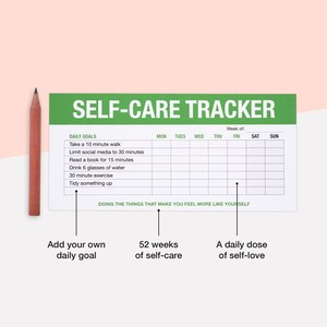 Little Ticket Book of Self-Care Your Daily Wellness Goal Tracker Science-Backed Habit Tracker Self Care Cards Self Care Journal image 3