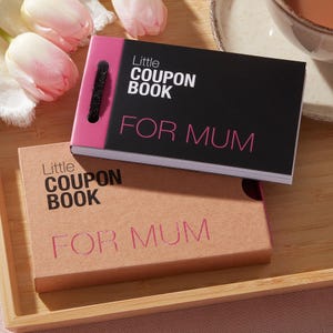 Livro de Cupons Personalizado para a Mamãe: Cartões de Presente Divertidos para o Dia das Mães, Presente Personalizado por Menos de 20