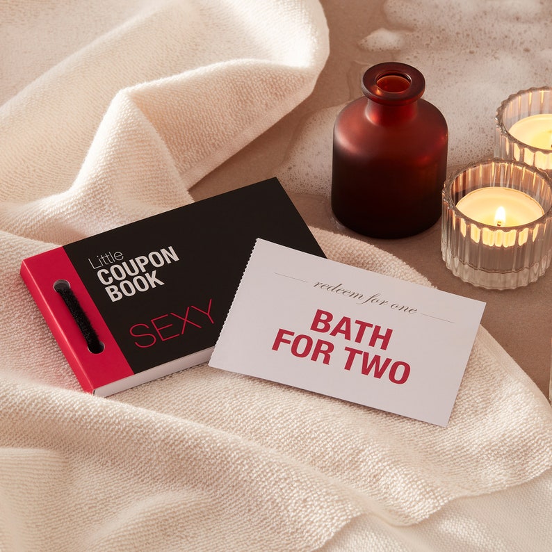Fun Christmas Stocking Filler: Naughty Love Coupons for Couples image 2