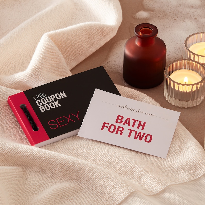 Fun Christmas Stocking Filler: Naughty Love Coupons for Couples image 3