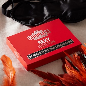 Paar-Challenge: Sexy Edition | 27 Rubbelkarten | Intime Date Night Ideen | Sex Spiel für Paare | Perfektes Valentinstagsgeschenk
