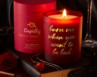 Naughty Couples Candle | Rose, Incense & Musk Scented Soy Candle