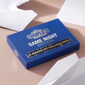 Pärchen Challenge: Game Night Edition | 27 Rubbellose Date Night Karten | Spaß & Interaktive Spiele für Paare