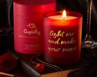 Flirty Rose Musk Candle | Date Night Gift For Couples