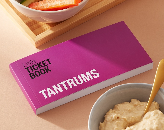 Little Ticket Book of Tantrums | Unleash Your Inner Drama King/Queen | Paper Tantrum Notepad, Mood Cards, Tantrum Tickets, Nag Notes Notepad
