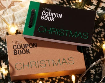 Christmas Coupon Book: 27 Fun Ideas for Xmas, Perfect Stocking Filler, Token Vouchers for Family, Friends, Couples