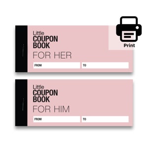 Love Coupons PDF: Fun DIY Christmas Gift, Customisable Tokens for Him or Her