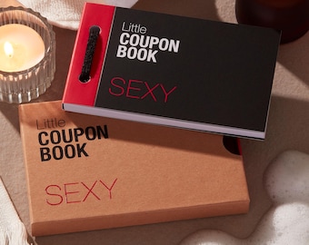 Sex Coupons for Him or Her Naughty Christmas Stocking Filler Booklet Love Fun Couples Gift Hot Valentine Wedding Anniversary Special IOU