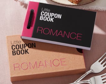Romance Love Coupons for Him or Her Christmas Stocking Filler Couples Romantic Gift Booklet Valentine Token Fun Valentine's