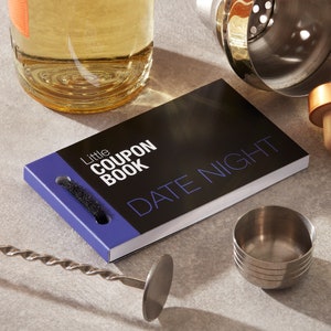 Creative Date Night Coupon Book: Fun Ideas for Christmas Stocking Stuffer or Valentine's Day Gift