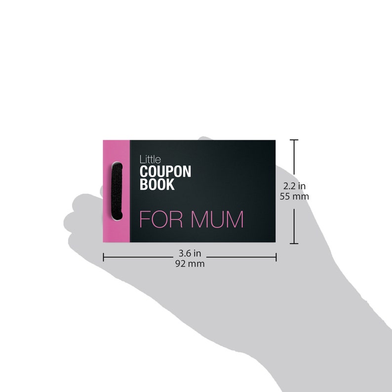 Coupon Book for Mum Mom Mothers Voucher Book Mother's Day Etsy UK