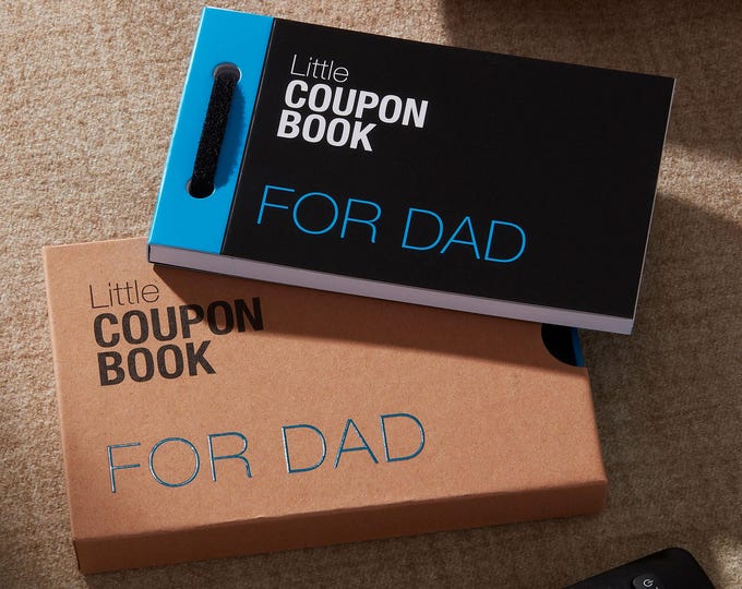 Fun Coupon Book for Dad: Humorous Vouchers for Christmas, Birthday, Father's Day | Thoughtful Gift from Kids