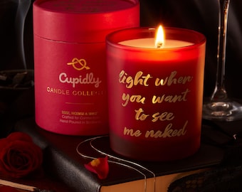Naughty Couples Candle | Rose, Incense, Musk Scented