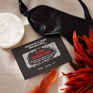 Die Herausforderung für sexy Paare | 27 Rubbelkarten für Intime Date Nights | Romantisches Sex Spiel für Paare | Valentins oder Jahrestag Geschenk