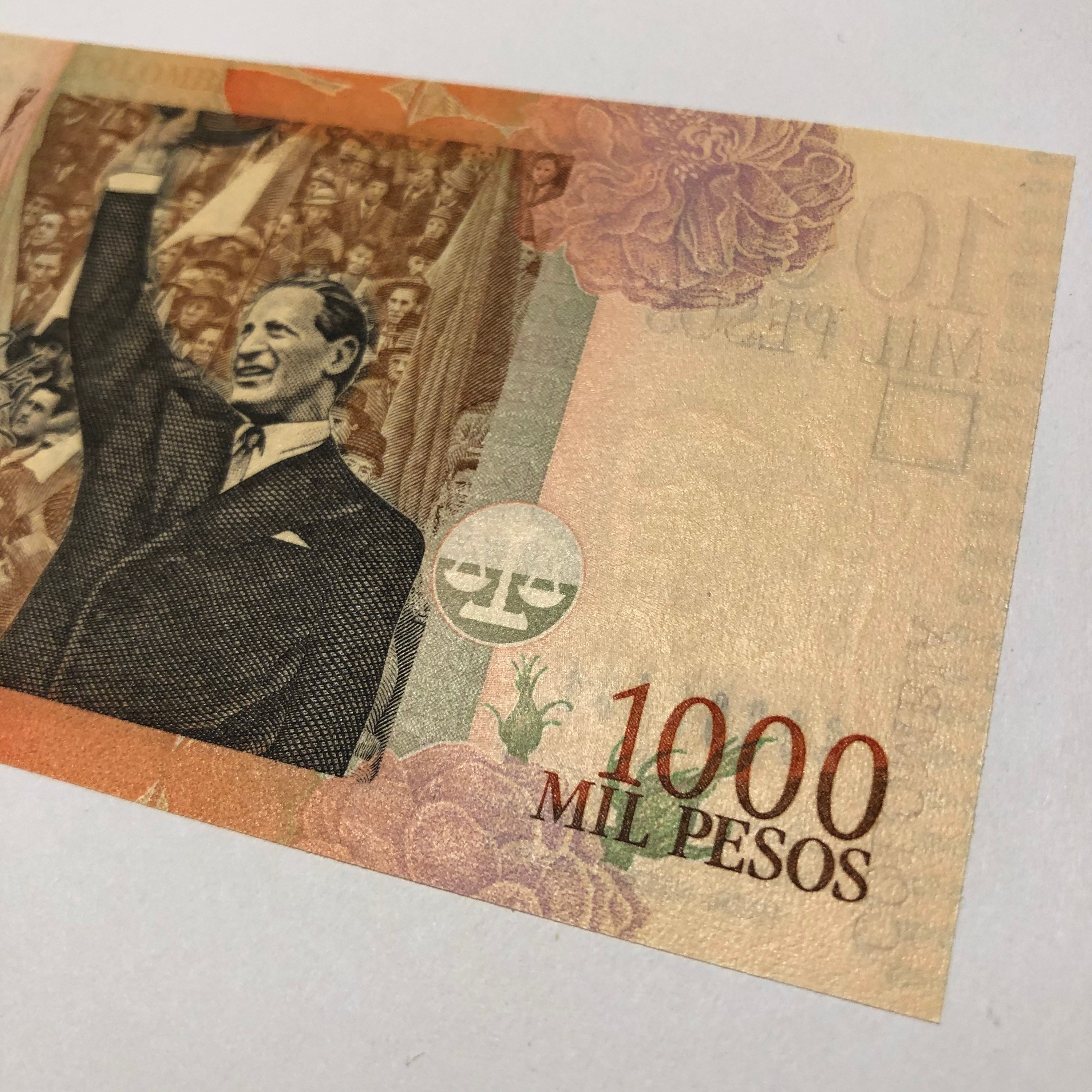 Colombia 2015 1000 Mil Pesos Republica Authentic Paper Bill. Etsy