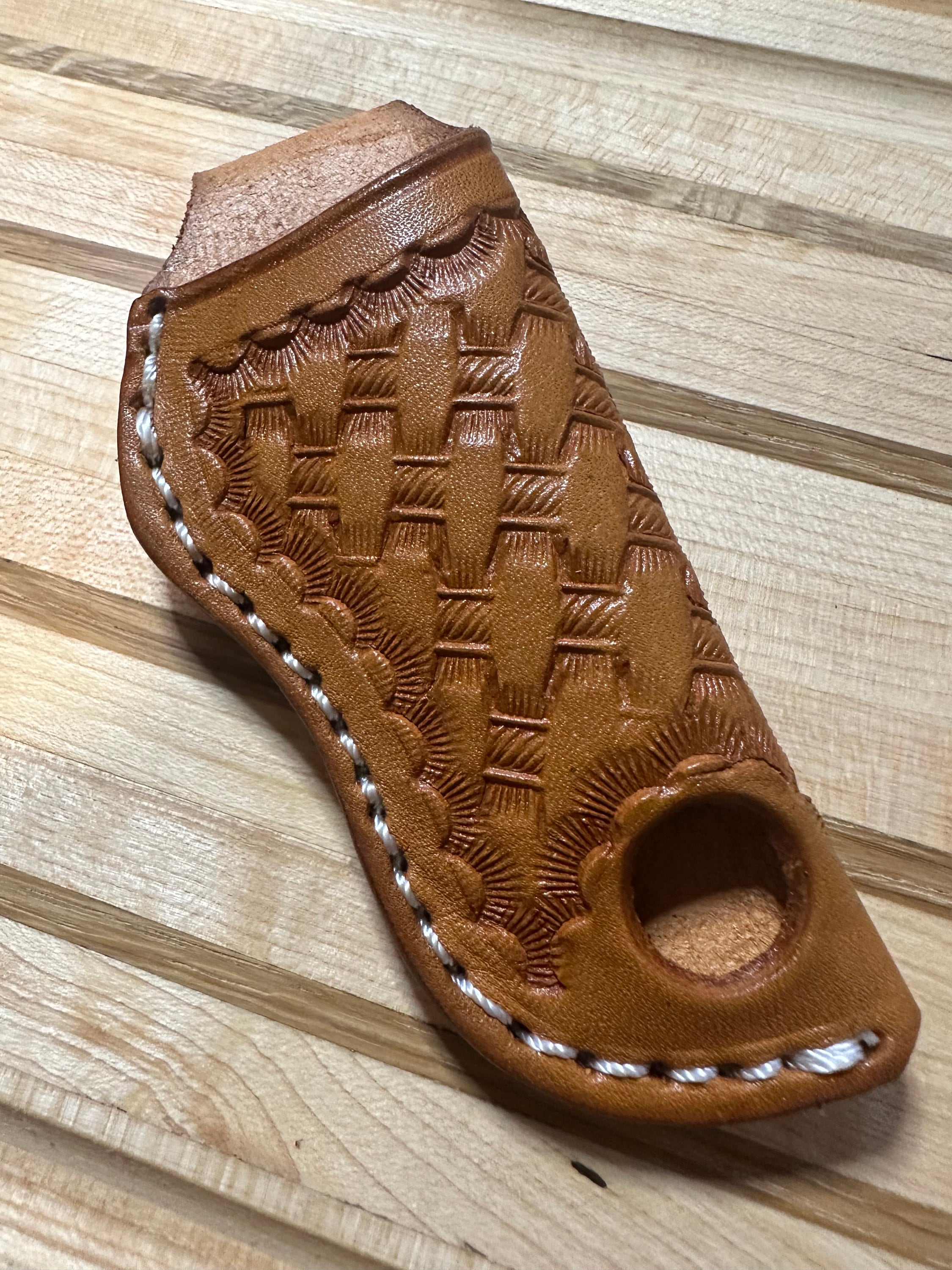 Billhook Sheath / Holster Fold-over Opening Hand Made in the UK Using  British Leather 