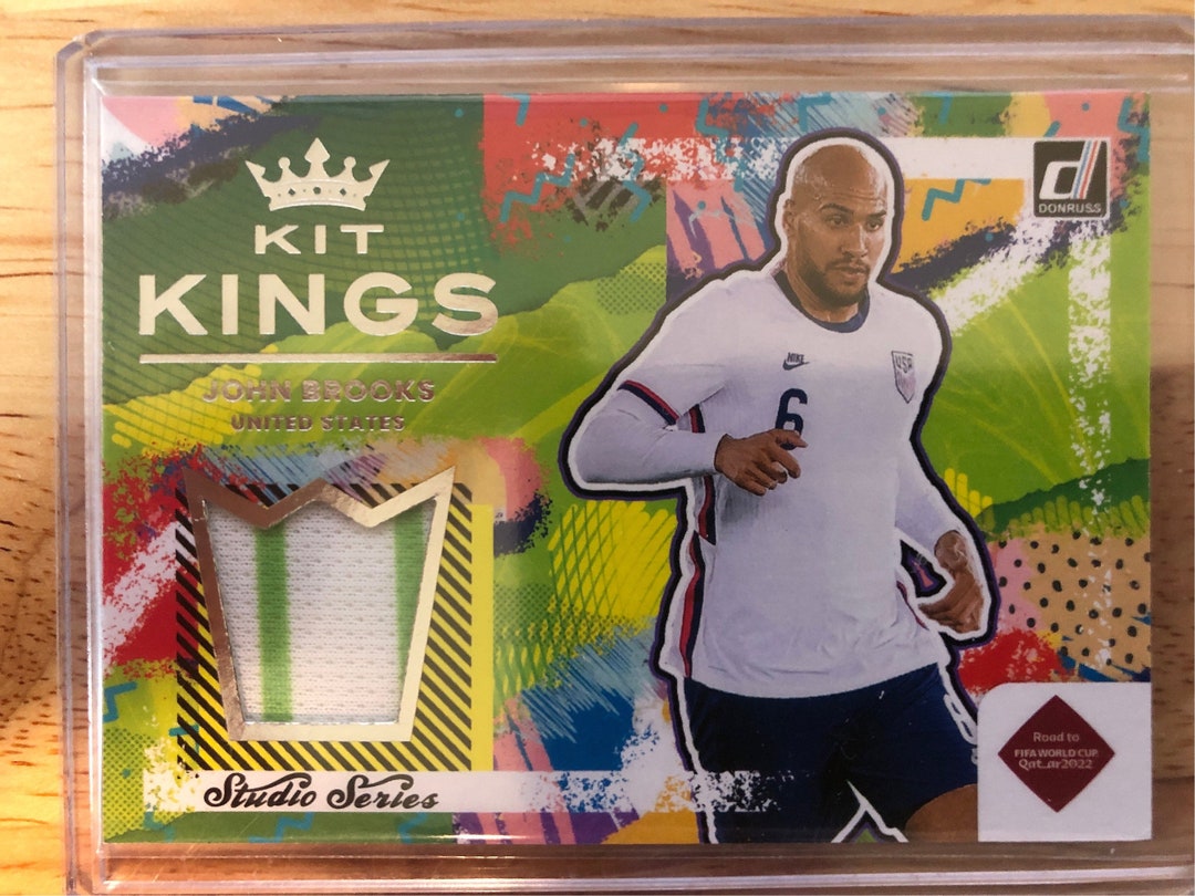 John Brooks 2021 Kit Kings Game Used Donruss Panini FIFA World Etsy