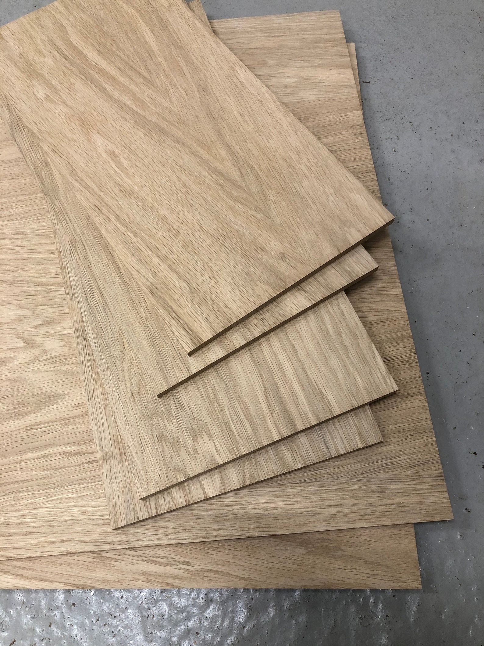 6mm Oak Veneered MDF Sheets Cut to Size All Sizes Etsy