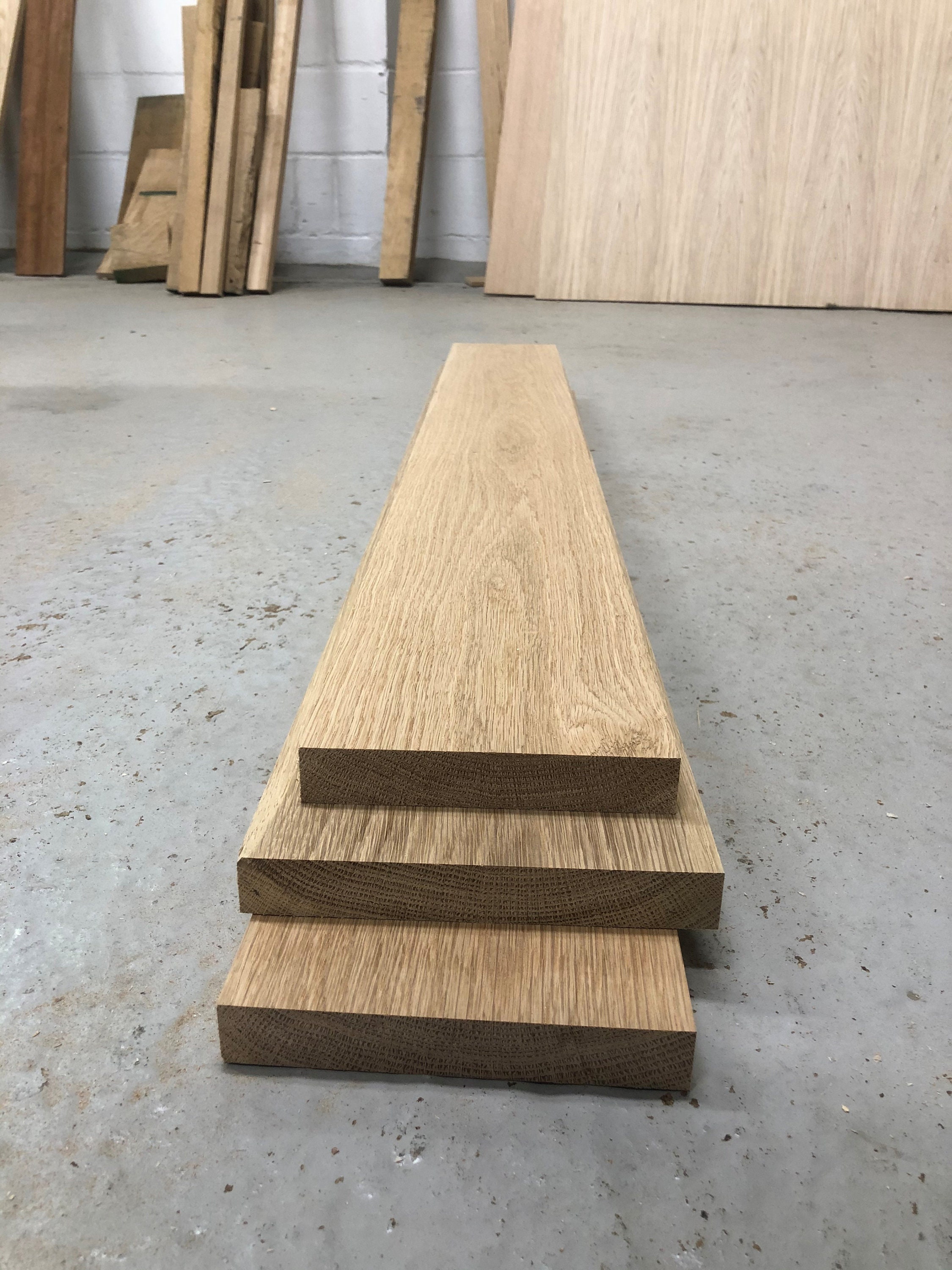 Planed Solid Oak Timber Oak Boards Kiln Dried Planed Etsy UK