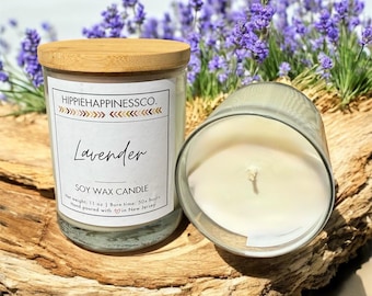 Lavender Soy Wax Candle | 11 oz Tumbler Jar