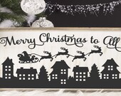 Merry Christmas Svg, Instant Digital Download, Christmas Svg, Santa Svg, Winter Svg, Vintage Christmas Svg, Santa Claus Svg