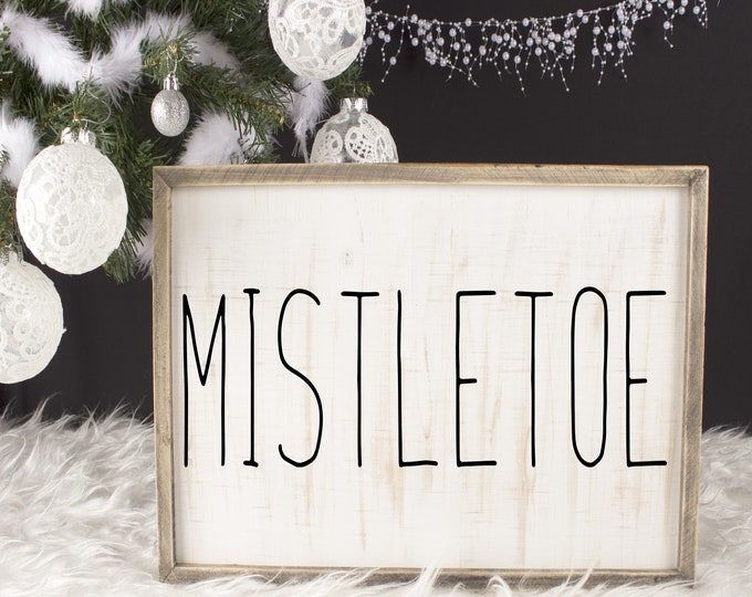 Mistletoe Svg Files, Christmas Svg, Christmas Sign Svg, Svg Designs, Cricut Designs, Door Hanger Svg, Cricut Christmas Svg, Instant Download