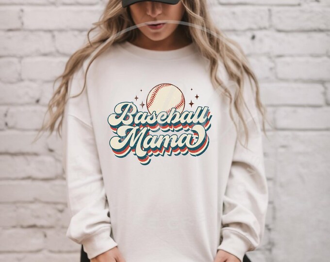 Retro Baseball Mama Svg, Baseball Mom Svg, Retro Baseball Mom Png, Baseball Png, Boy Mom Svg, Baseball Mom Svg, Baseball Svg, T Shirt Design