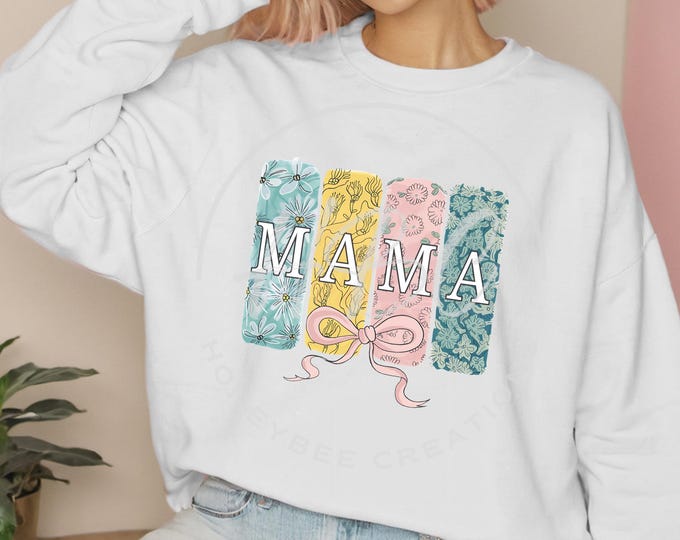 Mama Coquette Png, Mama Png, Mama Svg, Mama Shirt Png, Coquette Bow Png, Floral Svg, Mothers Day Svg, Mom Svg, Mama Crewneck Png, Coquette
