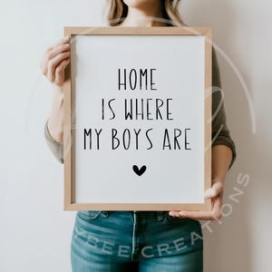 Fichier Svg La maison, là où sont les garçons, Svg maison, Svg famille, Svg garçon maman, Svg garçon papa, Svg amour, téléchargement immédiat, Dessins Svg, Dessins Svg