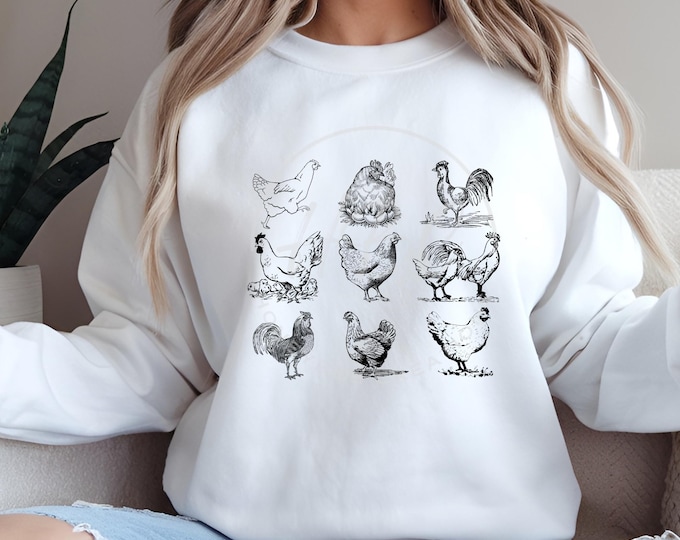 Chickens Svg, Chicken Shirt Design, Chickens Png, Western Png, Sublimation Designs for Shirts, Summer Svg, Chicken Coop Shirt, Homesteader