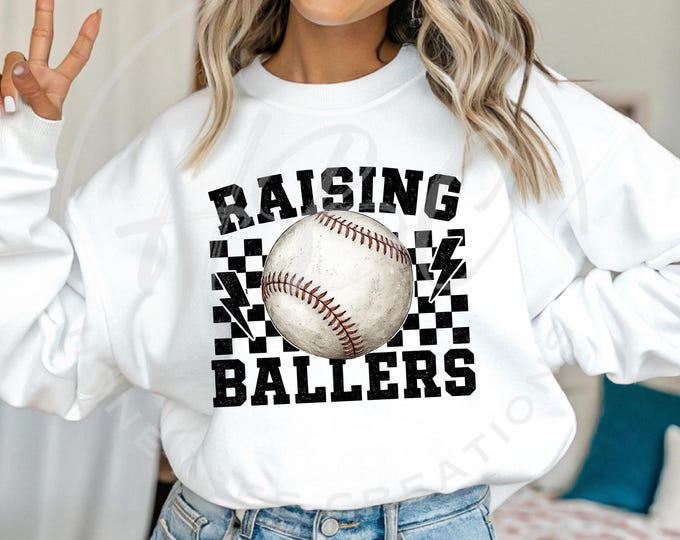 Raising Ballers Svg, Baseball Mom Svg, Baseball Mom Png, Baseball Svg, Baseball Mama Svg. Sports Svg, Grunge Baseball Png, Game Day Svg