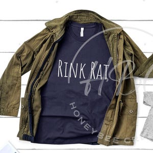 Rink Rat Svg, Hockey Svg, Figure Skating Svg, Hockey Png, Ice Skating Svg, Winter Svg, Funny Svg, Kids Svg, Funny Svg, Tshirt Designs, Arena