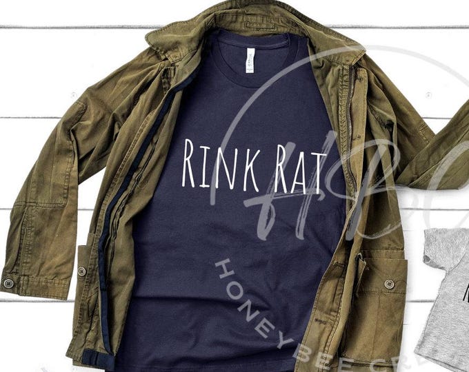 Rink Rat Svg, Hockey Svg, Figure Skating Svg, Hockey Png, Ice Skating Svg, Winter Svg, Funny Svg, Kids Svg, Funny Svg, Tshirt Designs, Arena