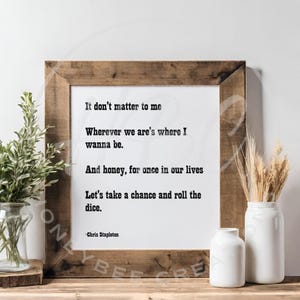 Take A Chance And Roll The Dice Svg, Western Svg, Wedding Svg, Anniversary Svg, Valentines Day Svg, Song Lyrics, Western Png, Wedding Png
