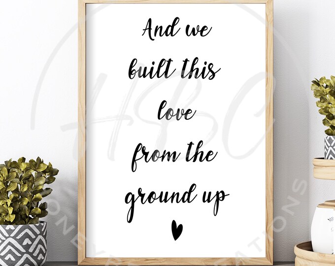 Built This Love Svg, Valentines Day Svg, Anniversary Svg, Love Svg, Wedding Svg, True Love Svg, Relationship Quotes Svg, Heart Svg