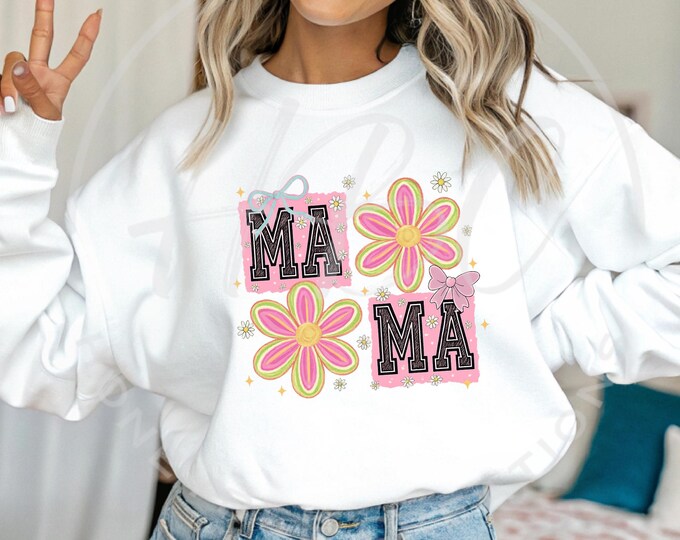 Mama Png, Floral Mama Svg, Coquette Mama Png, Retro Mama Svg, Mama Shirt Png, Mama Sweatshirt Png, Mama T Shirt Designs, Mama Svg