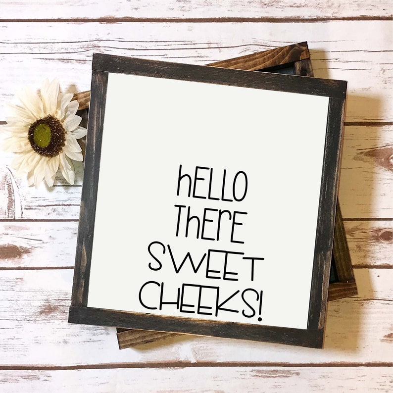 Download Sweet Cheeks SVG File | Etsy