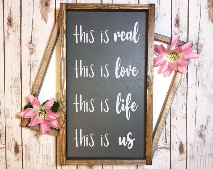 This Is Us Svg File, Instant Download, Family Svg, Love Svg, Svg Designs, Cricut Designs, Svg Files For Cricut, Door Hanger Svg, Sign Svg