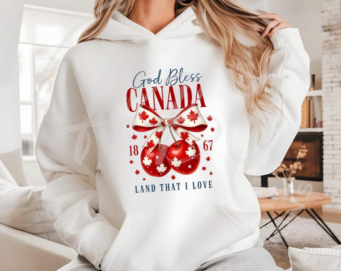 God Bless Canada Svg, Canada Day Svg, Patriotic Png, Canadian Flag Svg, Political Shirt, Coquette Shirt Svg, Cherry Svg, Coquette Bow Svg