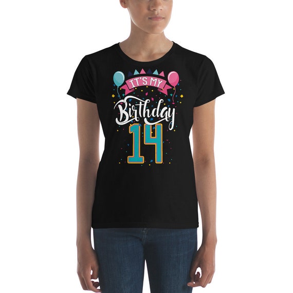 14 year old birthday shirt