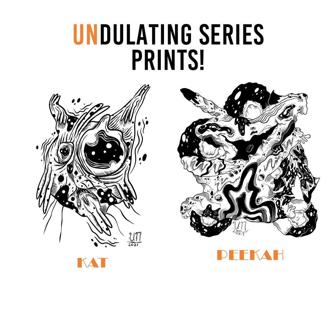 Undulating Series 8x10 Prints From Unconventional - Etsy